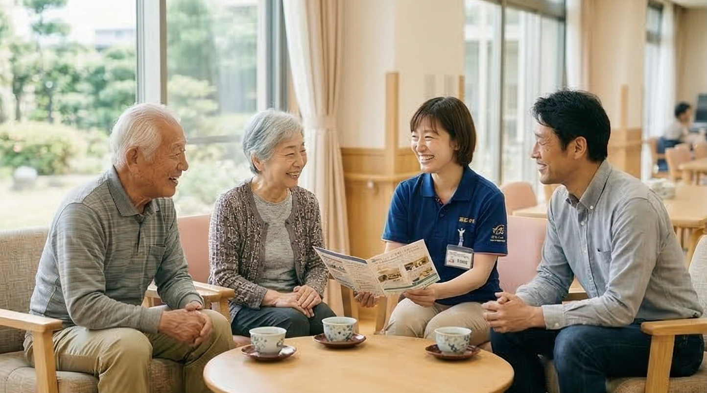 相談している様子